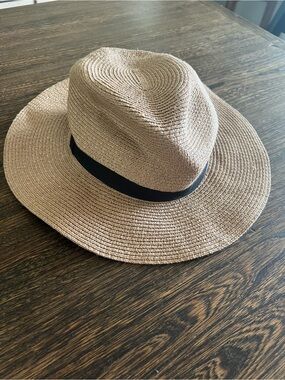 Banana Republic Hat with Black Band